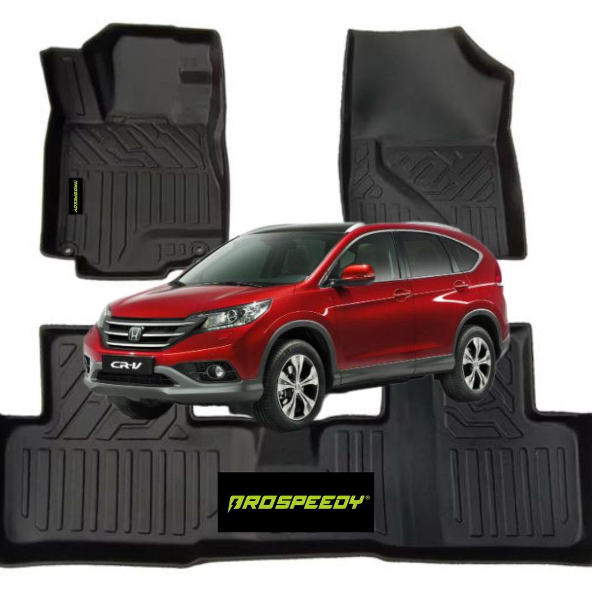 GENERICO - PISOS CALCE PERFECTO PROSPEEDY HONDA CRV 2012-2016