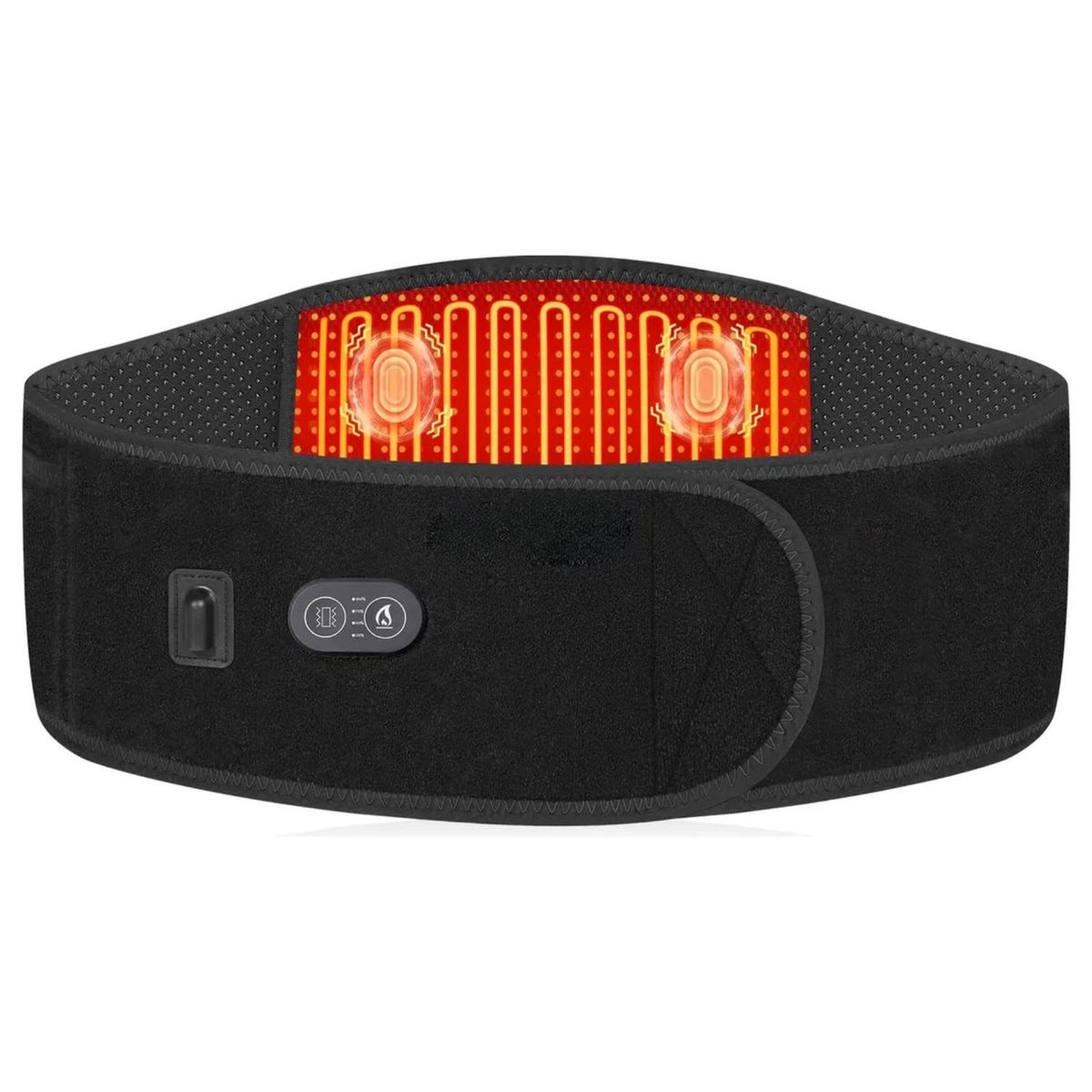MOVI - Faja Lumbar Térmica Terapéutica con 3 Niveles de Calor