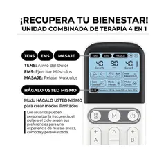 GENERICO - Tens + Electroestimulador Electroterapia Muscular