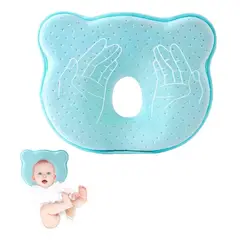 GENERICO - Almohadas Para Bebés Anti-plagiocefalia Cabeza Moldeador Color Azul