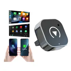 GENERICO - Adaptador Inalámbrico Carplay Y Android Auto Dual Usbtipo C