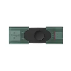KINGSTON - Data Traveler Duo Pendrive, 256GB, DTDEG2, USB, Tipo-A y Tipo-C