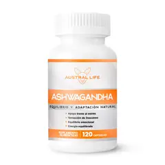 GENERICO - Ashwagandha 1000mg - 120 Cápsulas - Austral Life