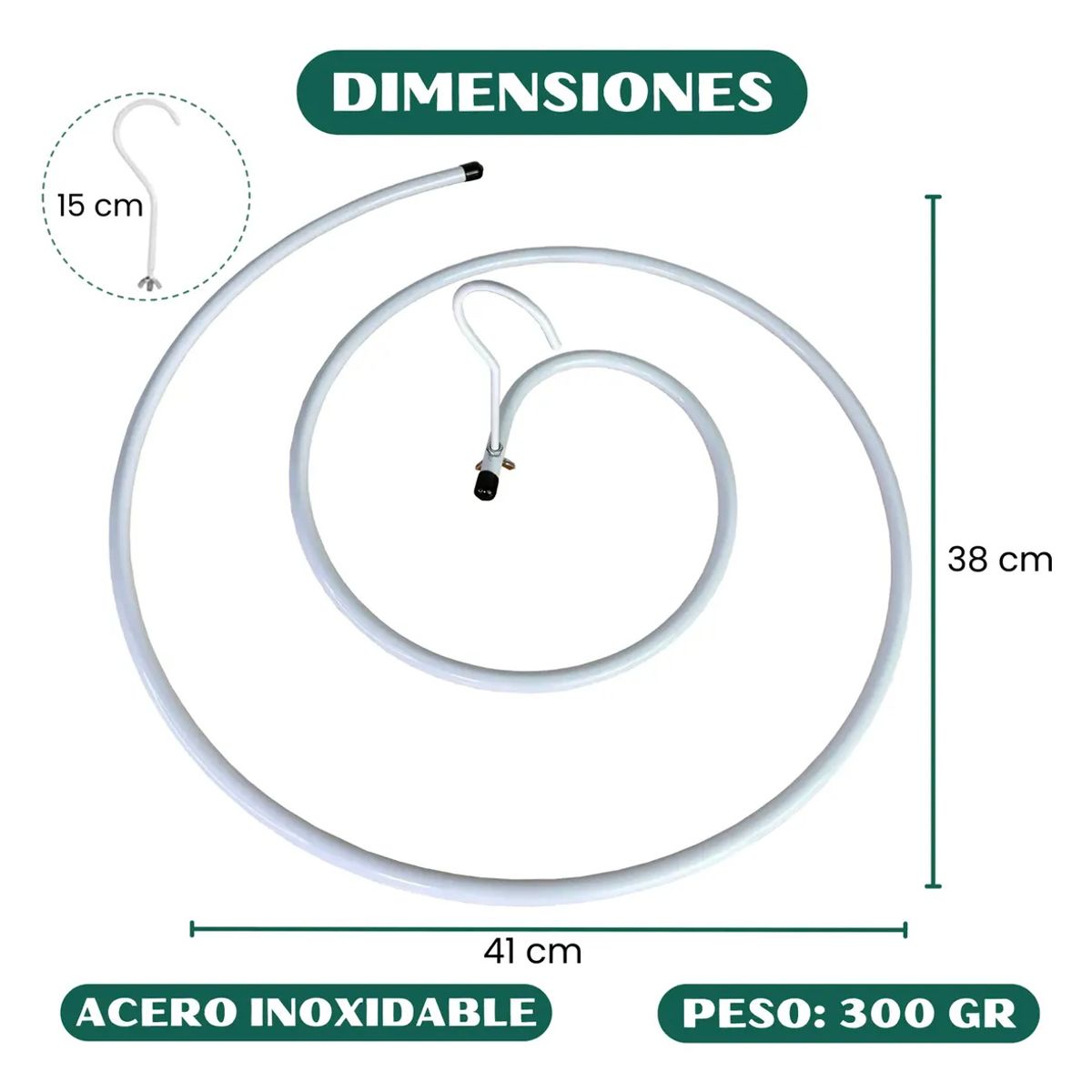 KUANGYE - Colgador Espiral Secar Sábanas Percha Ropa De Cama Pack 2uds