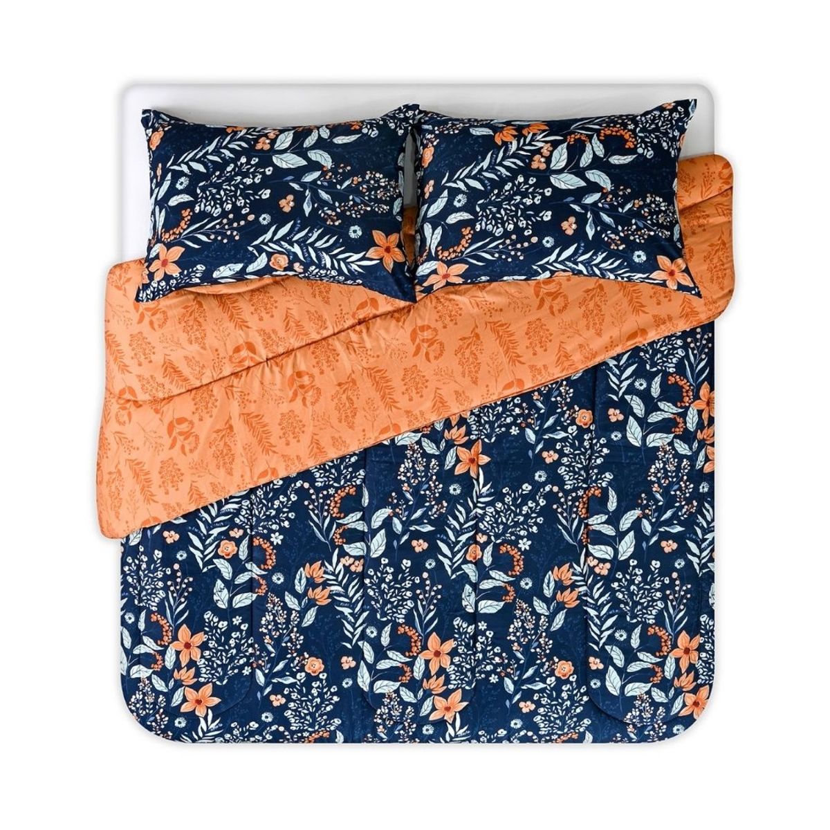 CANNON - Plumon Reversible 2 Plazas Estampado
