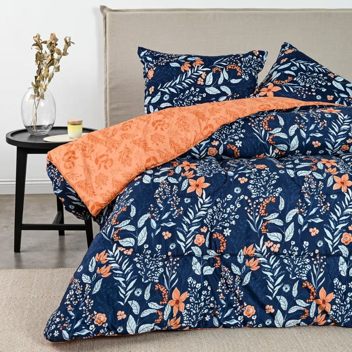 CANNON - Plumon Reversible 2 Plazas Estampado
