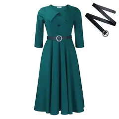 TIOZONEY - Vestido Largo para Mujer