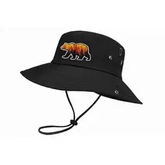 GENERICO - Gorro Bucket Oso SENDERISMO ANTI-UV