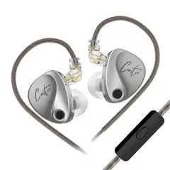 KZ - Auriculares intrauditivos Hifi Castor con cancelación de ruido y cable desmontable