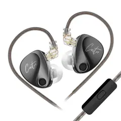 KZ - Auriculares intrauditivos Hifi Castor con cancelación de ruido y cable desmontable