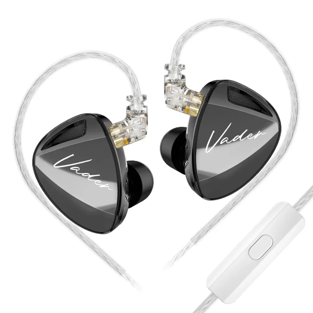 KZ - Auriculares intrauditivos dinámicos KZ Vader auriculares balanceados de alta resolución