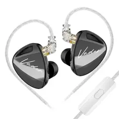 KZ - Auriculares intrauditivos dinámicos Vader auriculares balanceados de alta resolución