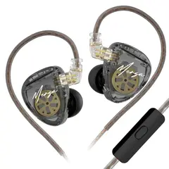 KZ - Auriculares intrauditivos Hifi Merga con doble controlador dinámico