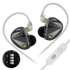 KZ - Auriculares in-ear Vader Pro auriculares dinámicos de alta gama con 6 drivers