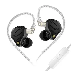 KZ - Auriculares Pisces con doble unidad dinámica diseño intraural opcional y cable reemplazable