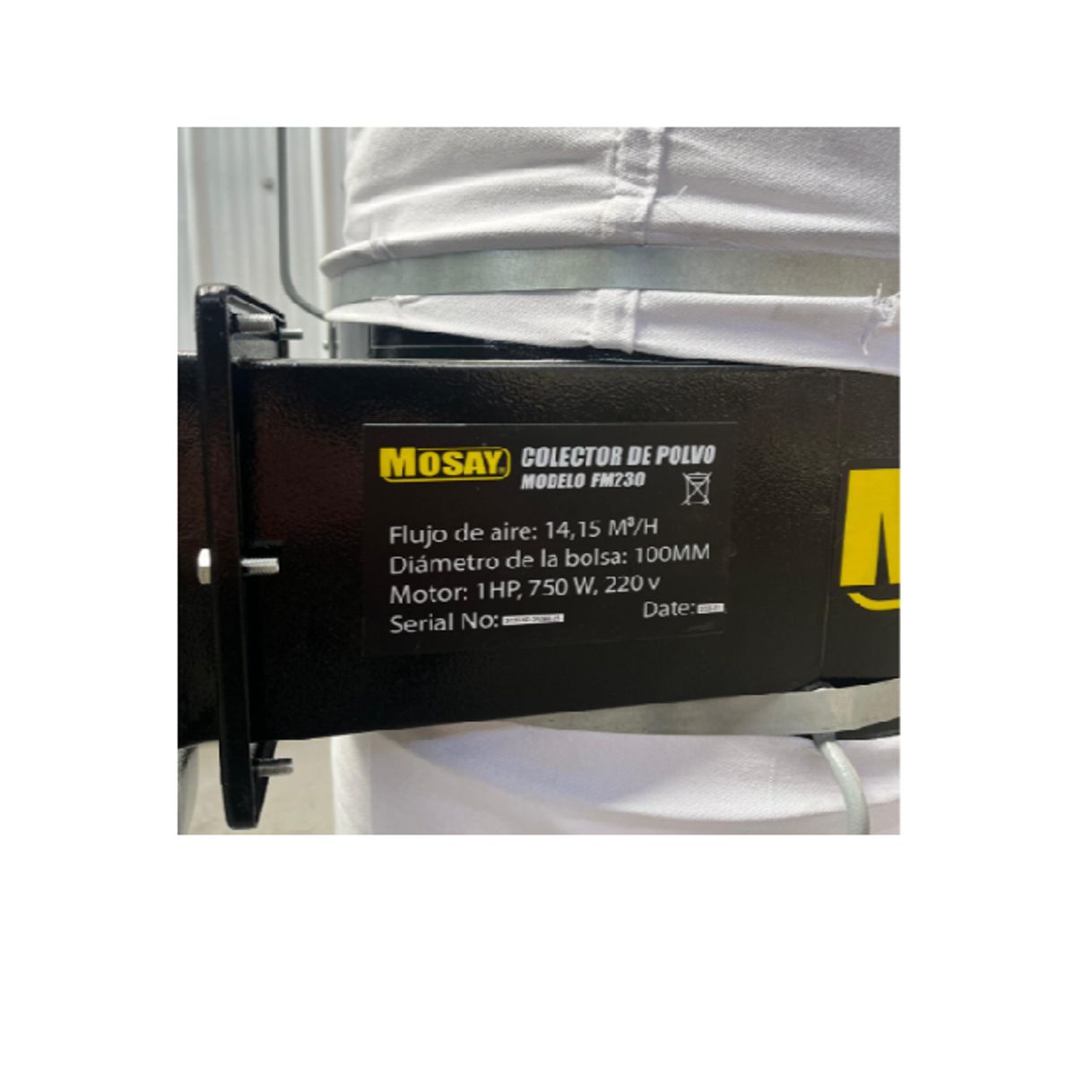 MOSAY - Colector de Polvo 1HP FM230 Mosay