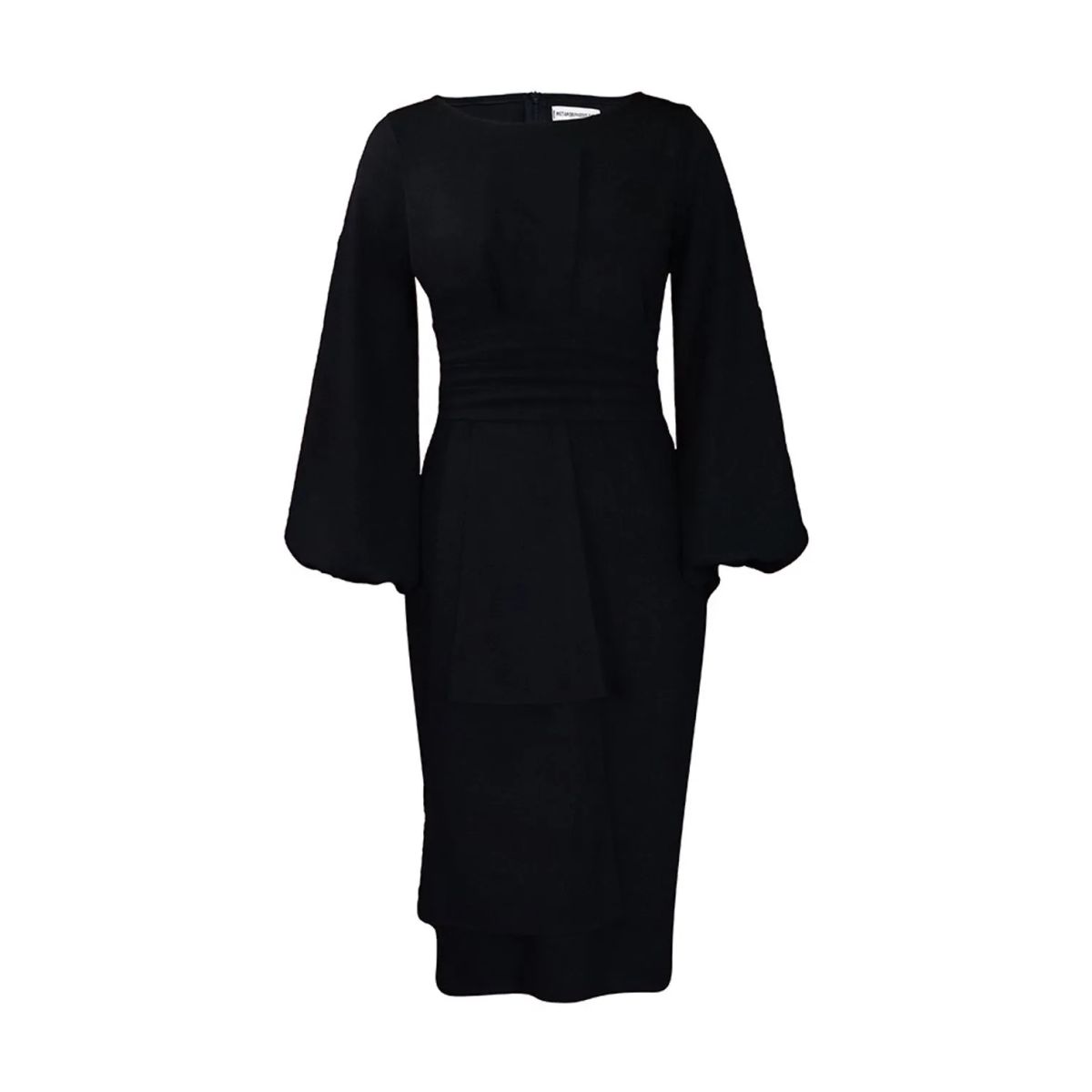 TIOZONEY - Vestido de mujer con cuello redondo