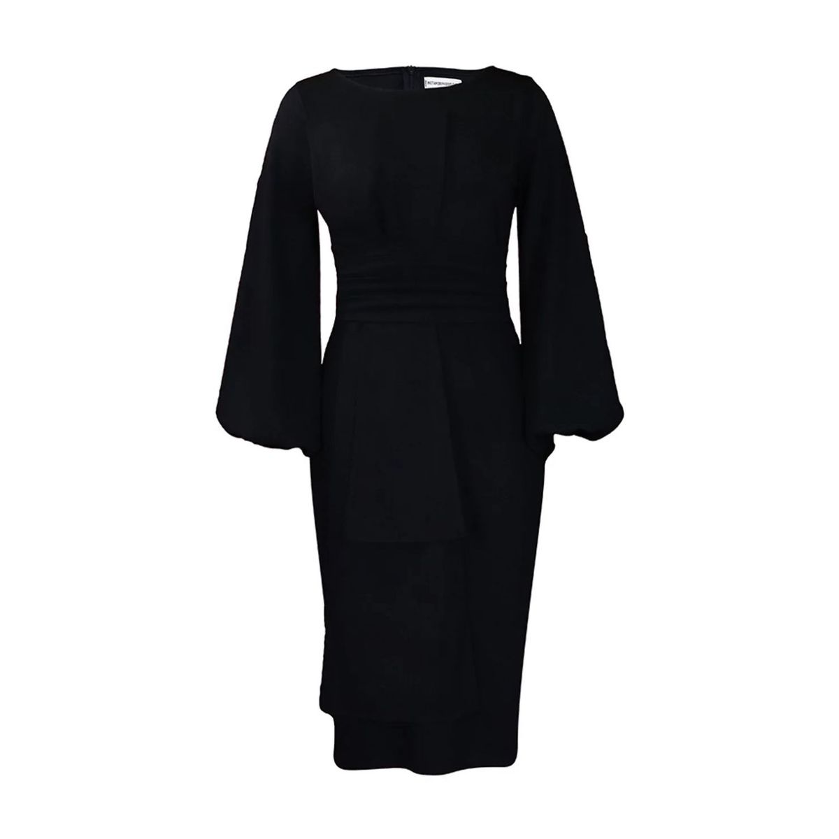 TIOZONEY - Vestido de mujer con cuello redondo