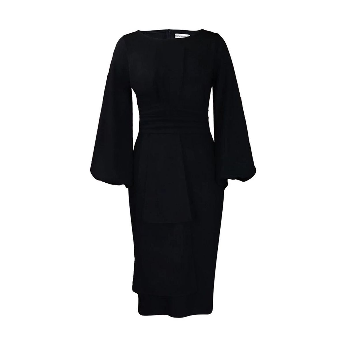 TIOZONEY - Vestido de mujer con cuello redondo