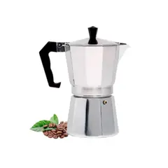 GENERICO - Cafetera 6 Tazas Ideal Para Café Hogar Cocina Uso Diario