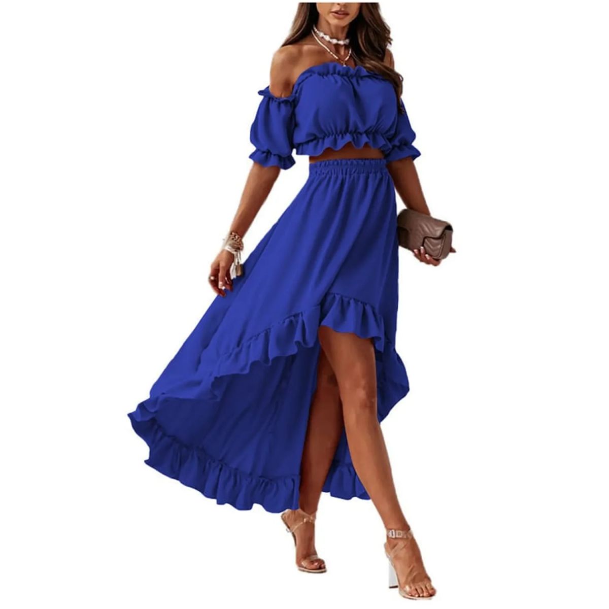 TIOZONEY - Vestido Largo Mujer