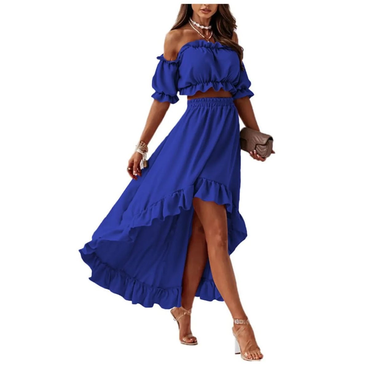 TIOZONEY - Vestido Largo Mujer
