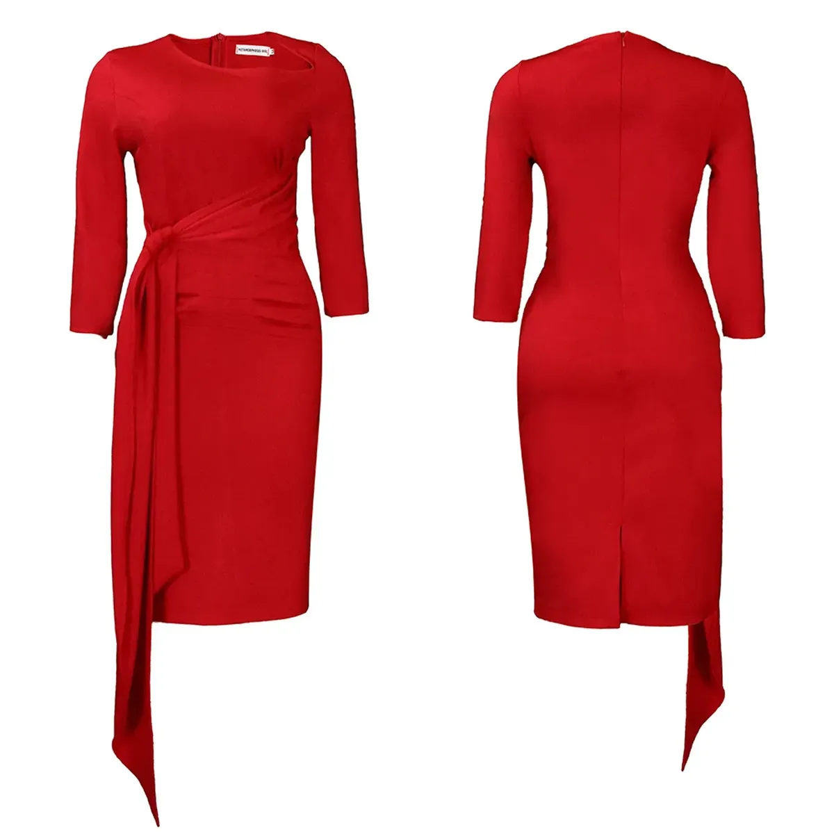 TIOZONEY - Vestido tallas grandes mujer