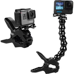 KUANGYE - Soporte De Mandíbula De Sujeción Flexible Para Cámaras GoPro