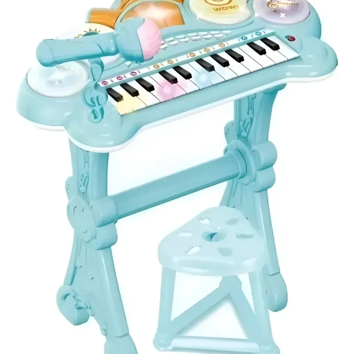 GENERICO - Piano Musical De Juguete Para Niños Teclado Electronico Musical Con Microfono