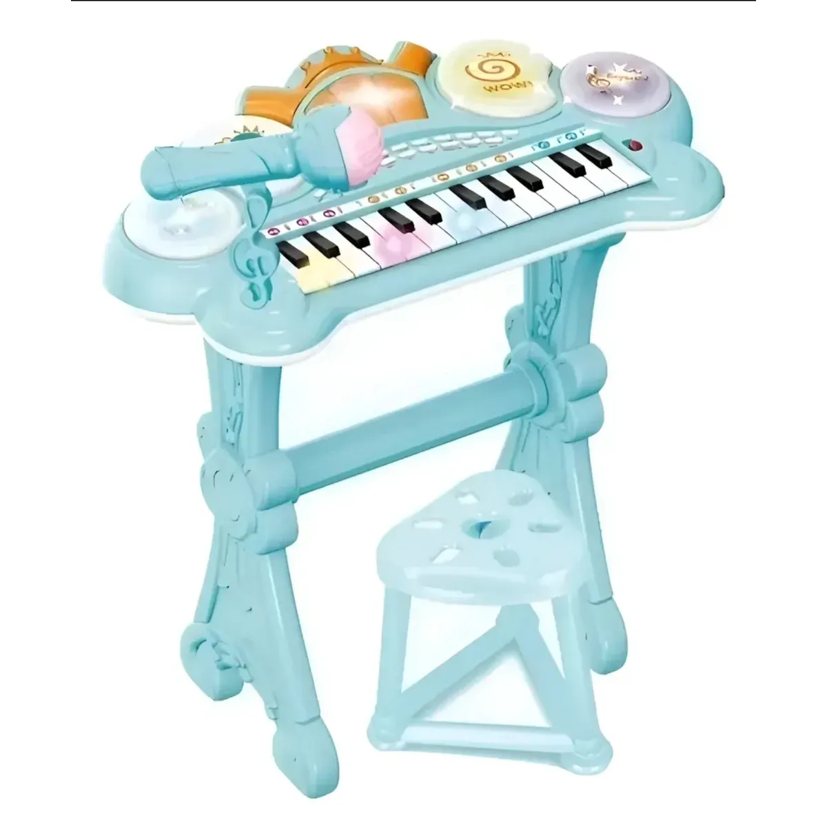 GENERICO - Piano Musical De Juguete Para Niños Teclado Electronico Musical Con Microfono