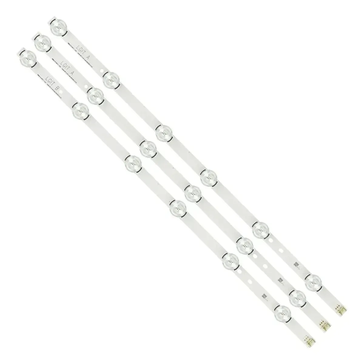 GENERICO - Kit Tiras Led Para Lg 32 32lf550b 32lf620b 32lf585b 32lf595b