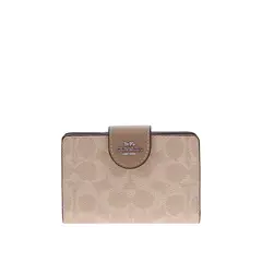 COACH - Cartera Mujer Signature Canvas Beige