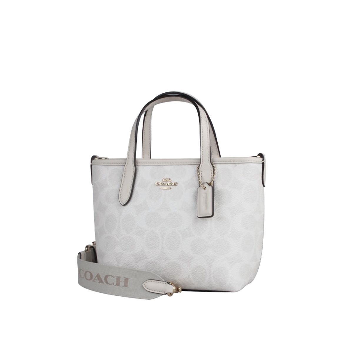 COACH - Cartera Tote Mujer City Blanco