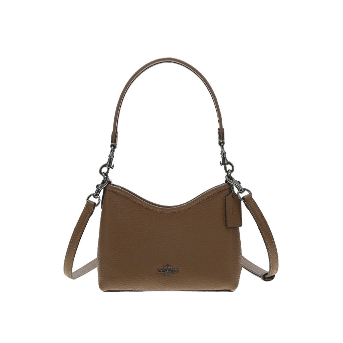 COACH - Cartera Mujer Laurel Café Oscuro