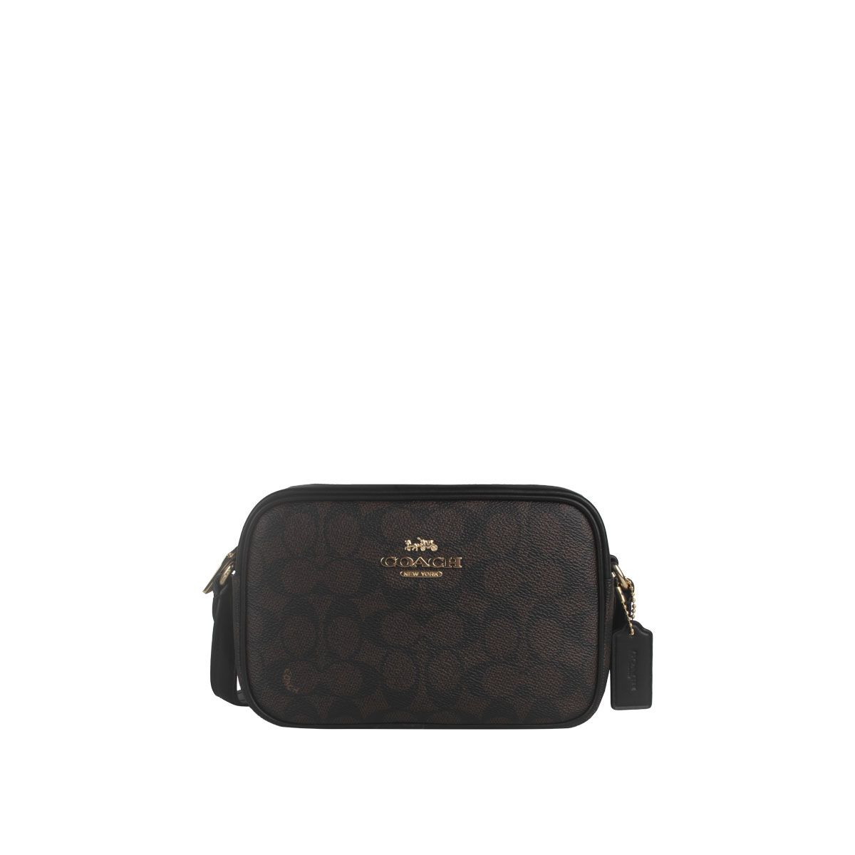 COACH - Bolso Cámara Mujer Jamie Café