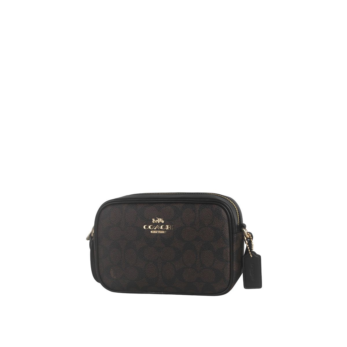 COACH - Bolso Cámara Mujer Jamie Café