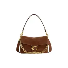 COACH - Cartera Mujer Chain Tabby Café