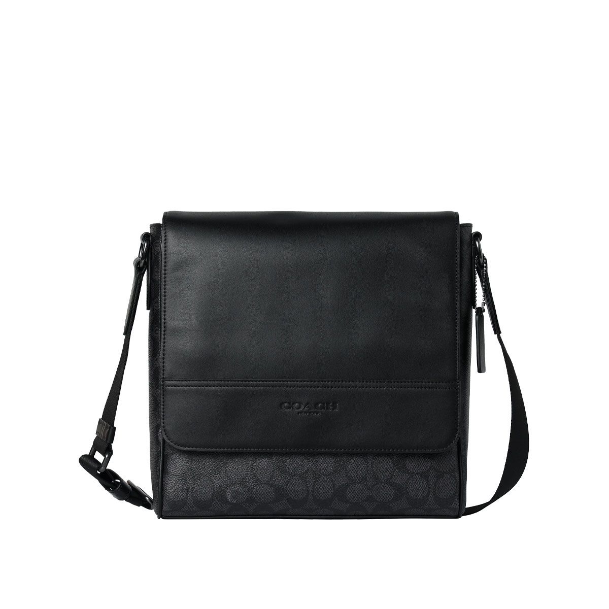 COACH - Bolso Bandolera Hombre Houston Negro