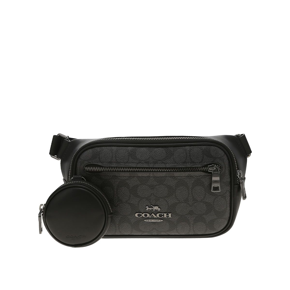 COACH - Bolso Banano Hombre Elias Negro