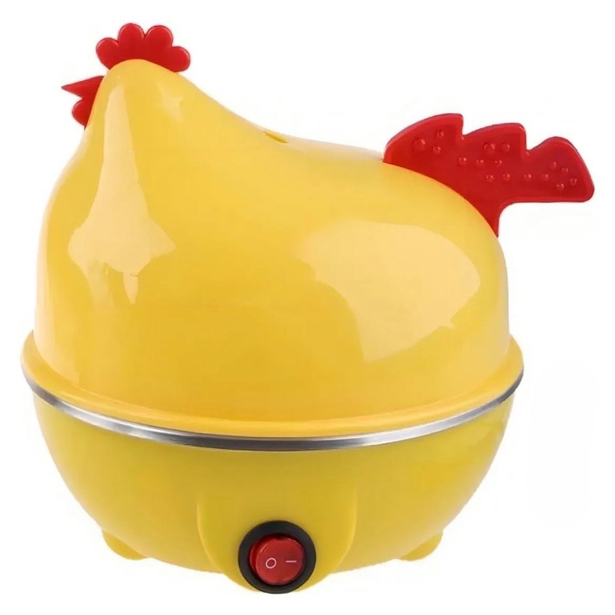 GENERICO - Hervidor Cocedor De Huevos Al Vapor 7 Huevos Gallina