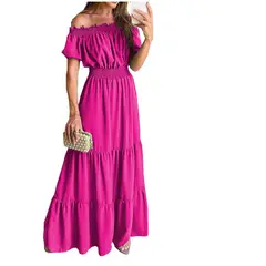 TIOZONEY - Vestido Largo Mujer