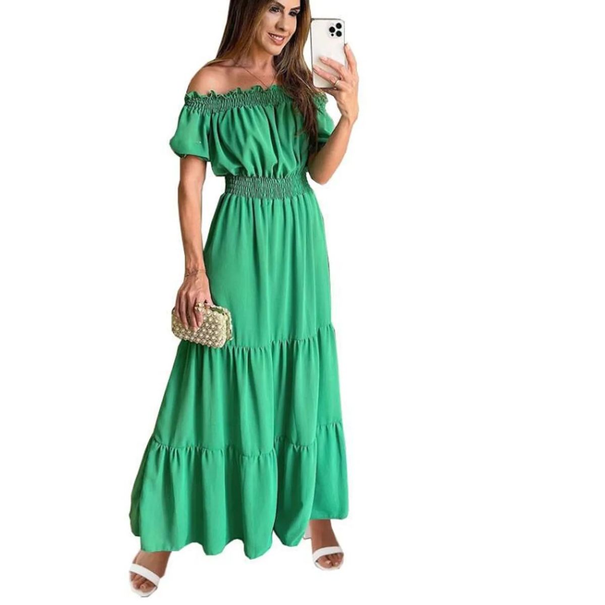 TIOZONEY - Vestido Largo Mujer