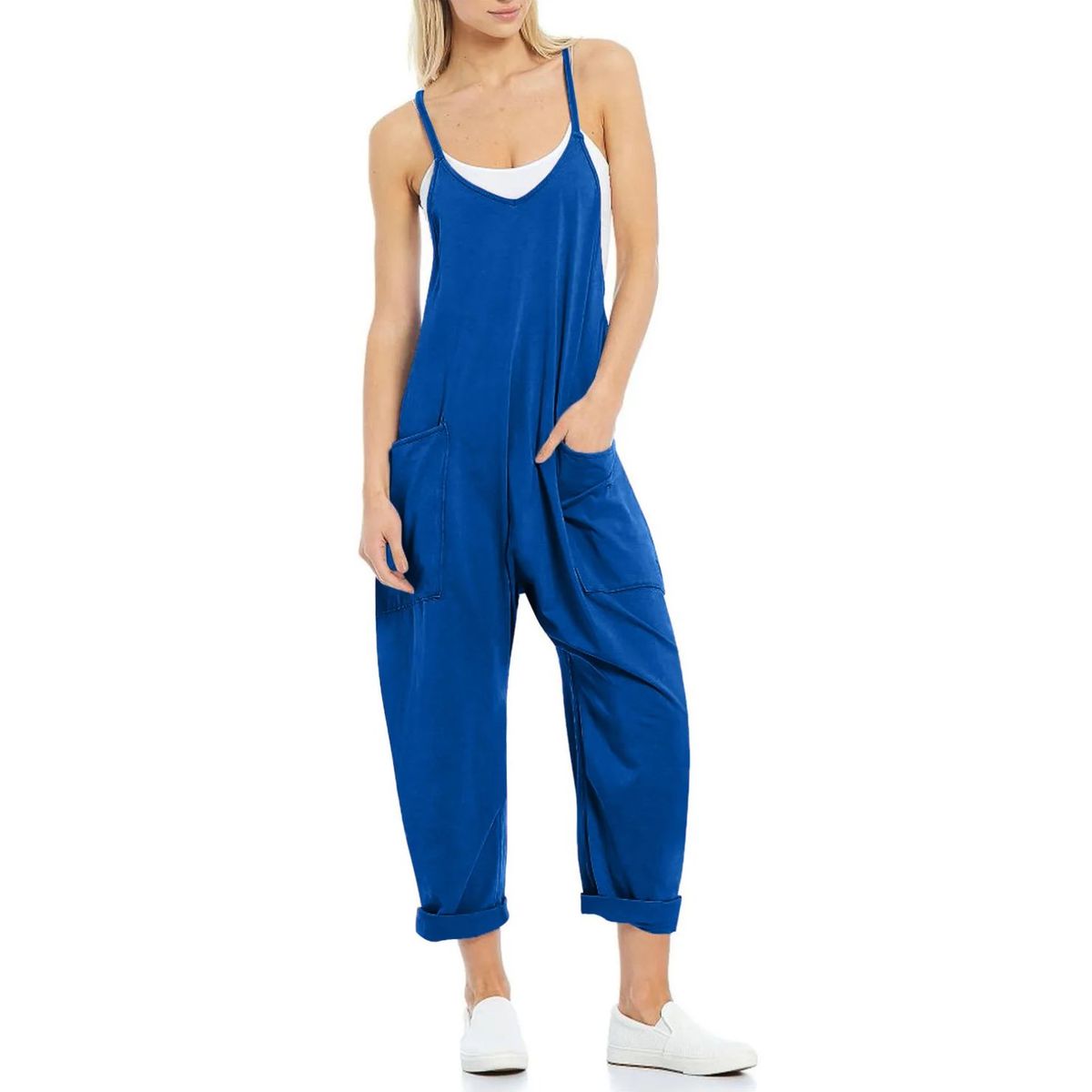 TIOZONEY - Mono Ancho con Tiras para Mujer