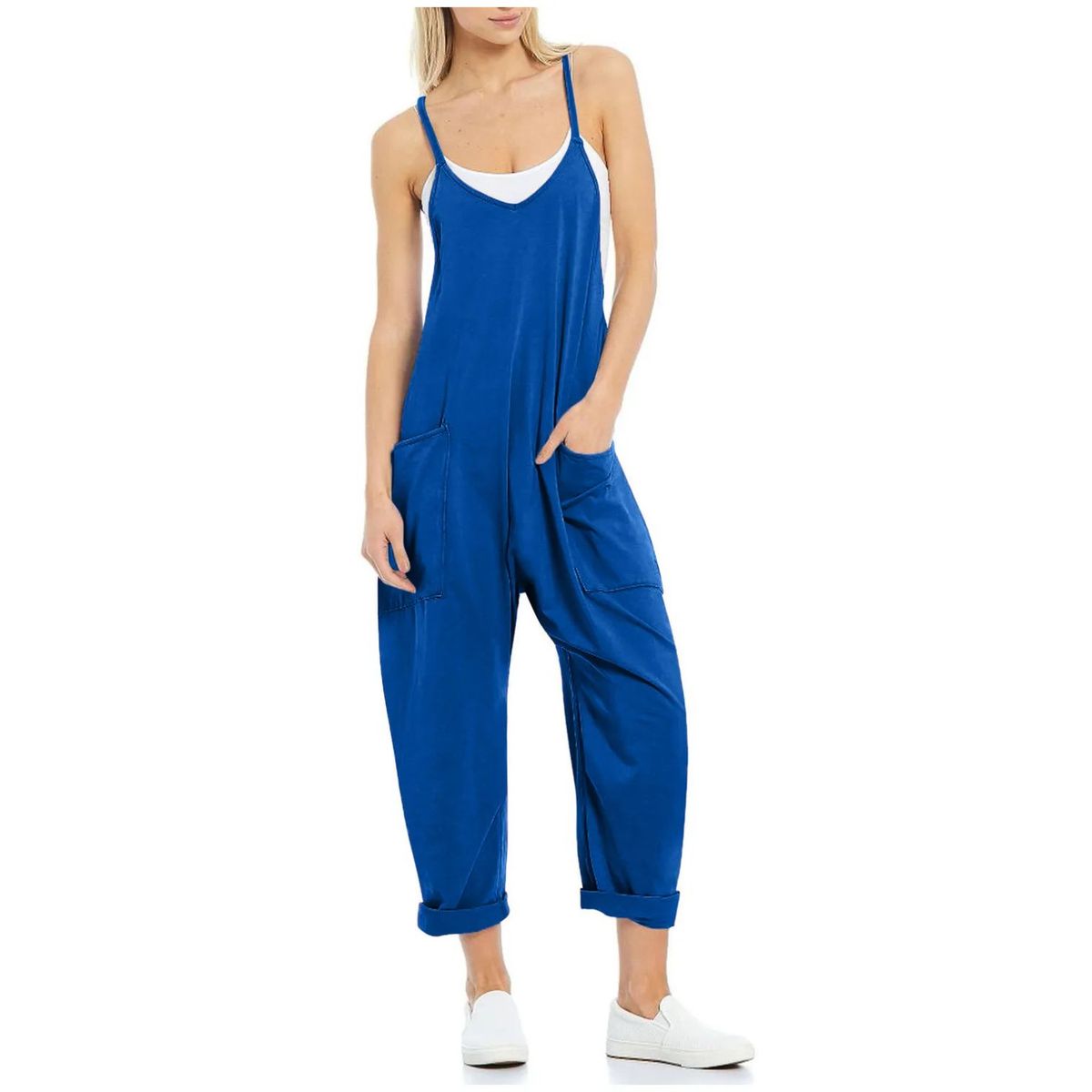 TIOZONEY - Mono Ancho con Tiras para Mujer