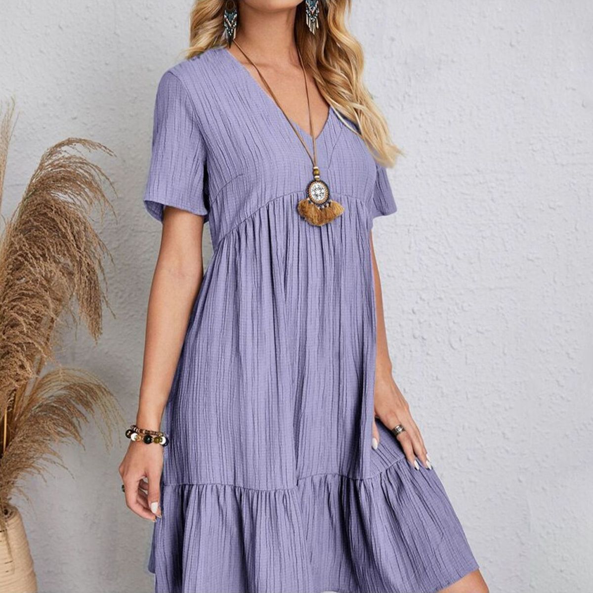 TIOZONEY - Vestido Mujer