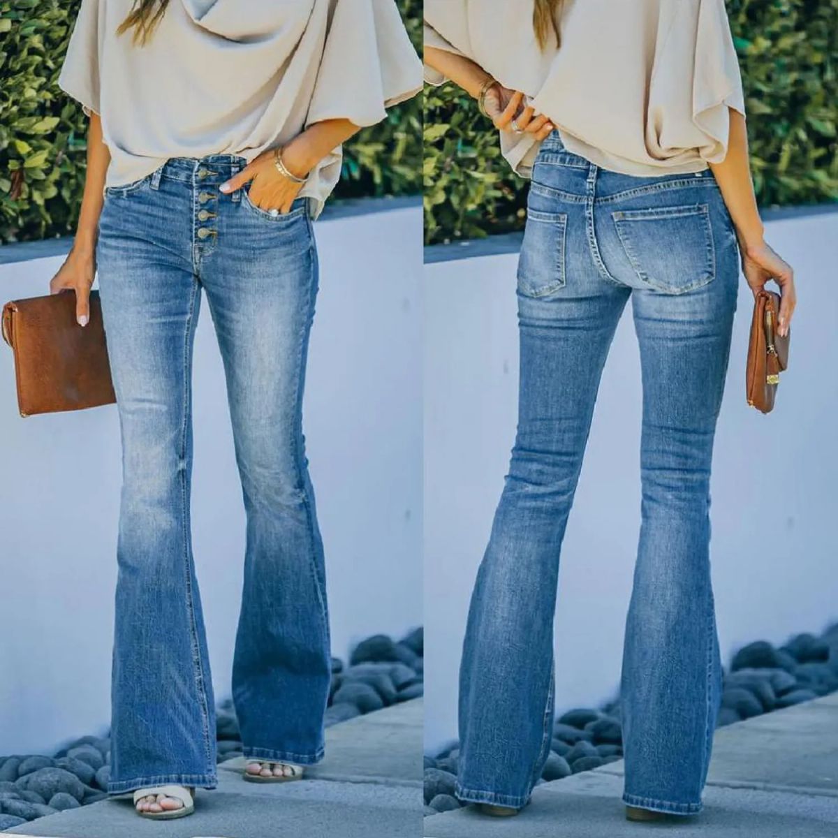 TIOZONEY - Jeans para mujeres