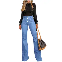 TIOZONEY - Jeans ajustados para mujeres