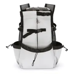 KUANGYE - Mochila Porta Perros Paseo Caminar Bicicleta Moto Grande XL