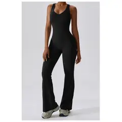 TIOZONEY - Enterito deportivo Mujer-Negro