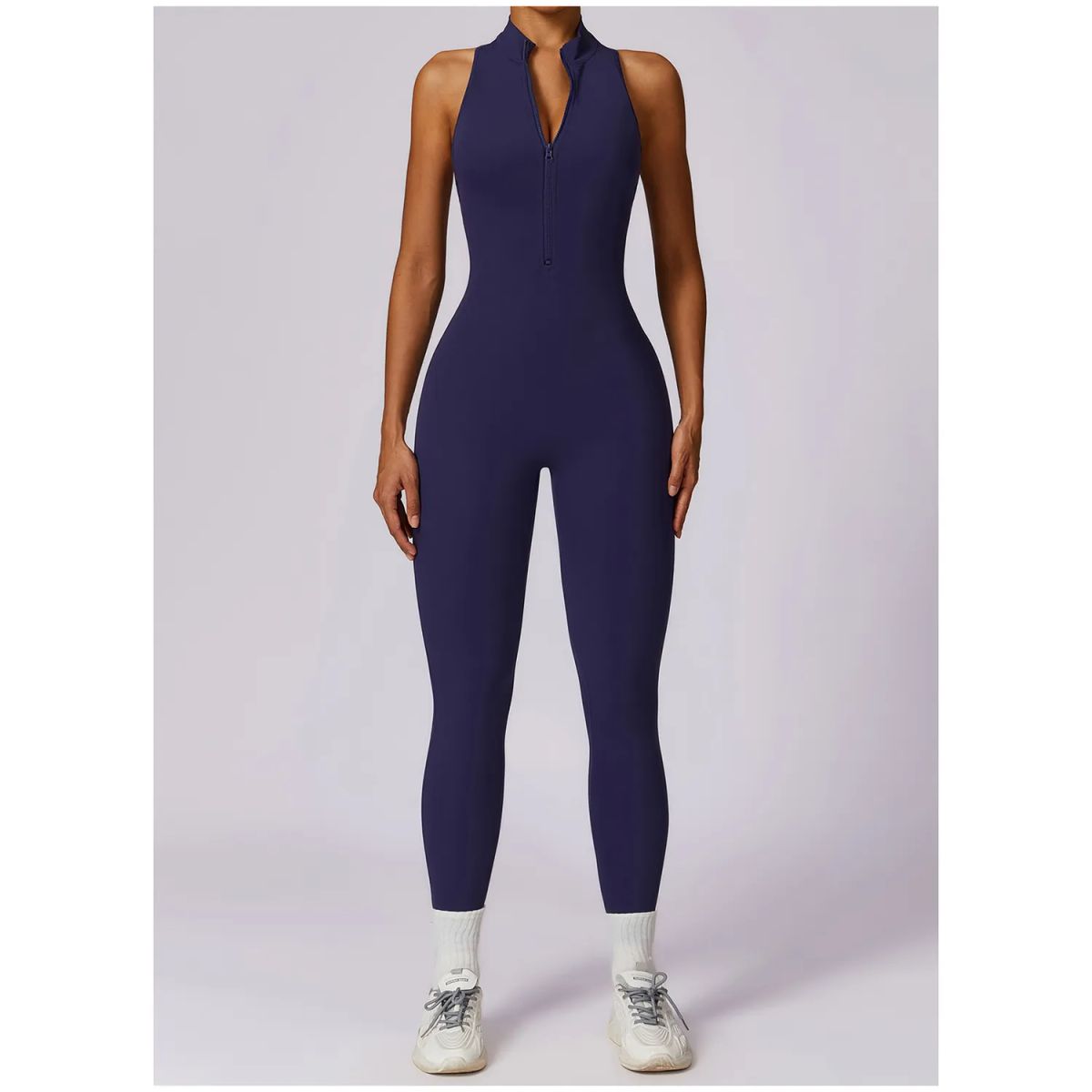 TIOZONEY - Enterito deportivo Mujer-Azul